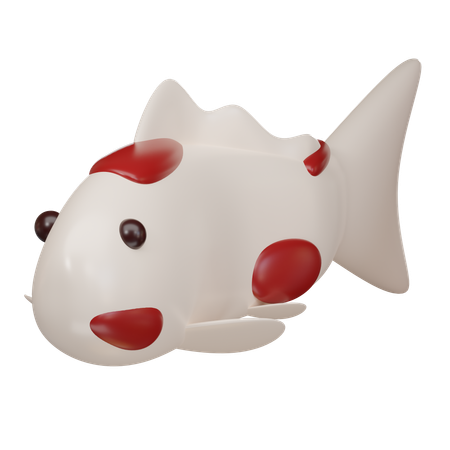 Koi Fish  3D Icon
