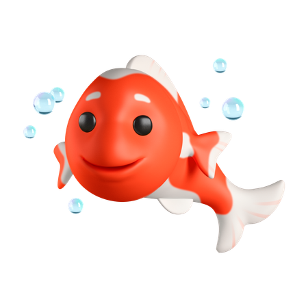 Koi fish  3D Icon