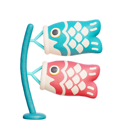 Koinobori  3D Icon