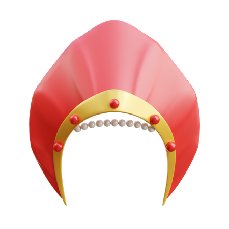 Kokoshnik Hat  3D Icon