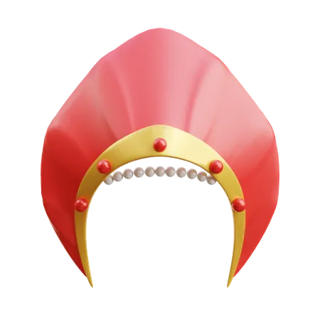 Kokoshnik Hat  3D Icon