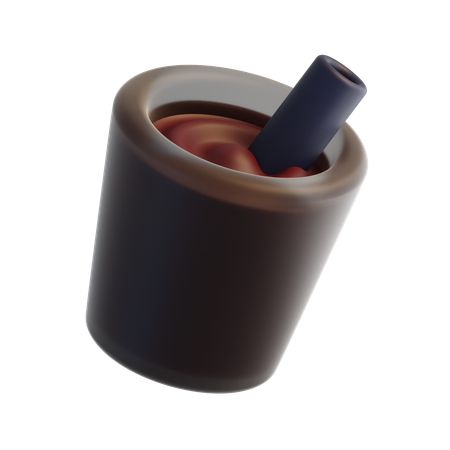 Kokosnuss  3D Icon