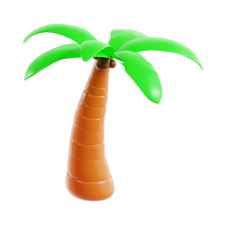 Kokosnussbaum  3D Icon