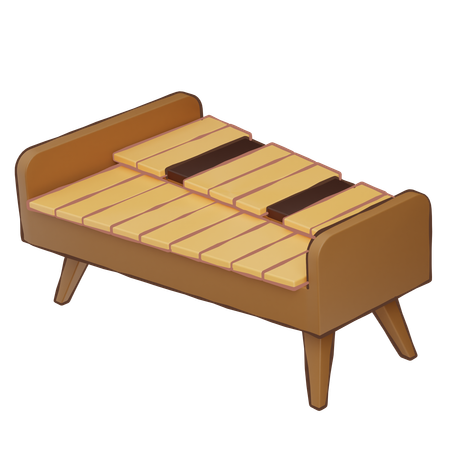 Kolintang  3D Icon