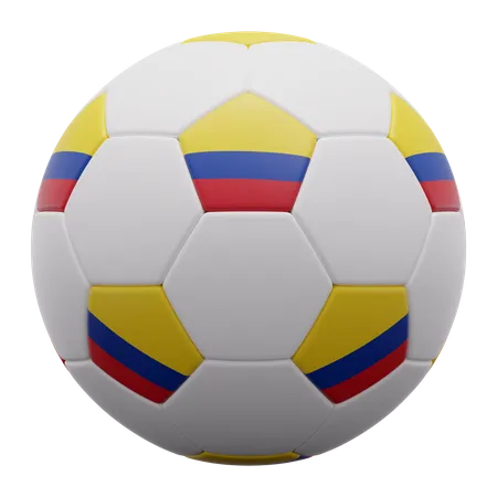 Kolumbien Ball  3D Icon
