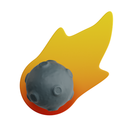 Komet  3D Icon