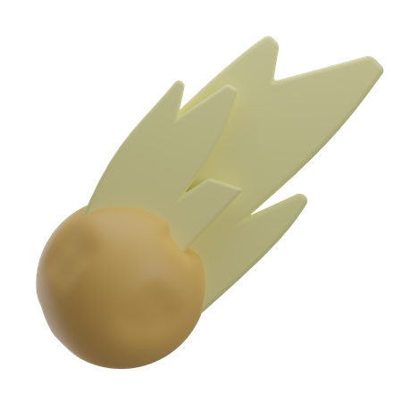 Komet  3D Icon