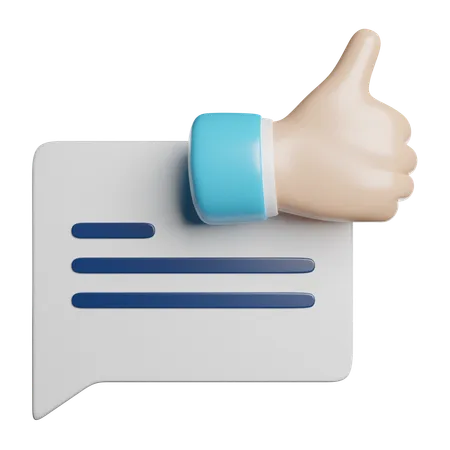 Kommentar  3D Icon