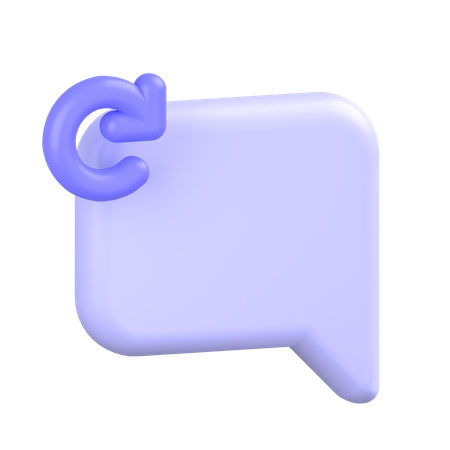 Kommentar Alt Wiederholen  3D Icon
