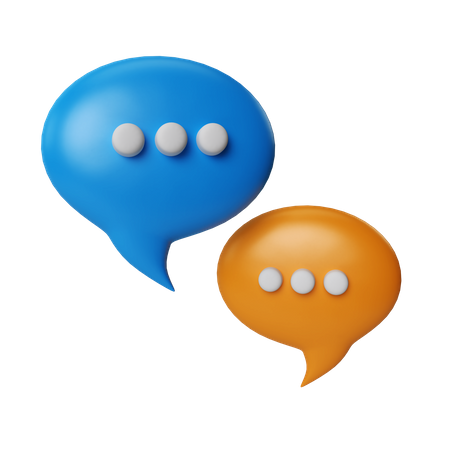 Kommunikation  3D Icon