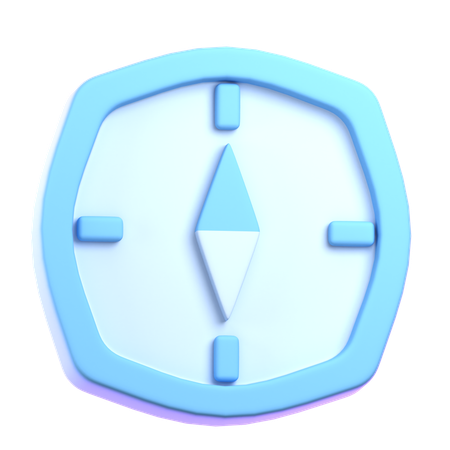 Kompass  3D Icon