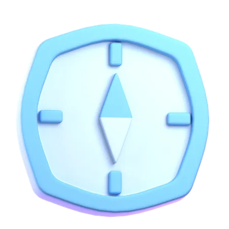 Kompass  3D Icon