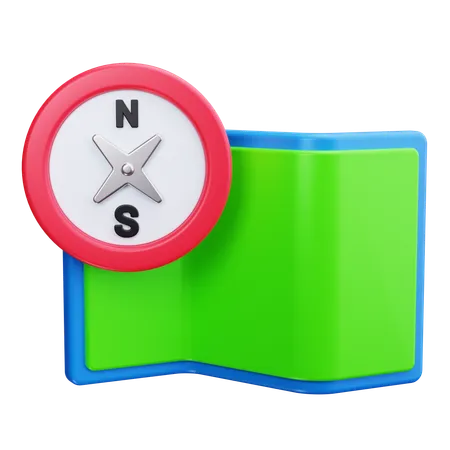 Kompass  3D Icon