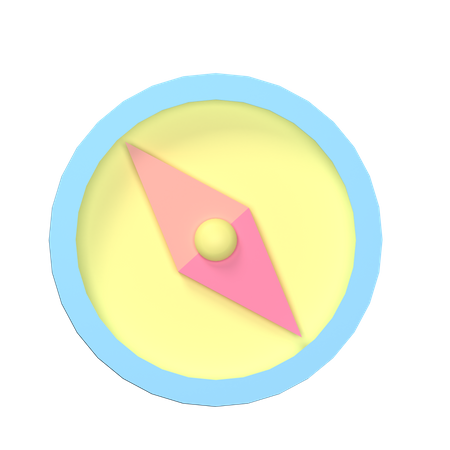 Kompass  3D Illustration