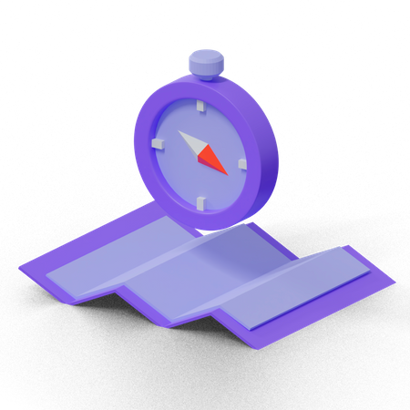 Kompass  3D Icon