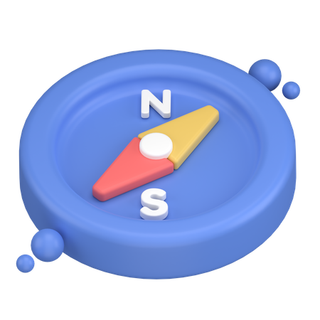 Kompass  3D Icon