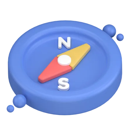 Kompass  3D Icon