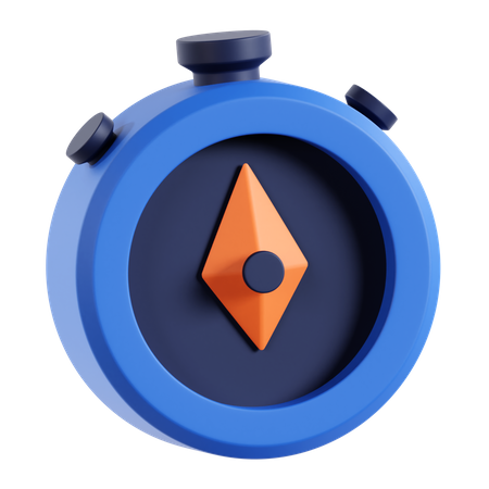 Kompass  3D Icon