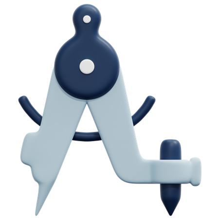 Kompass zeichnen  3D Icon