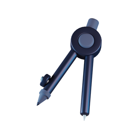 Kompass zeichnen  3D Icon