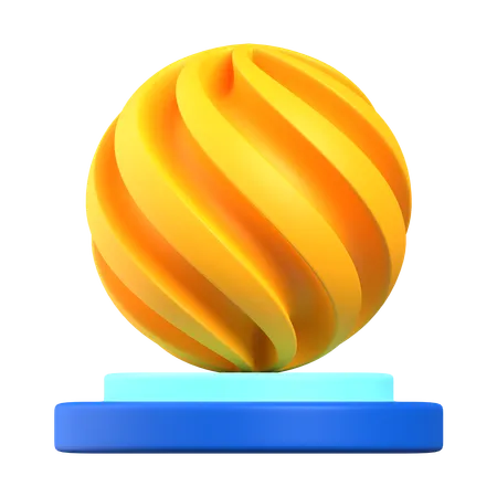 Komplexe Form  3D Icon