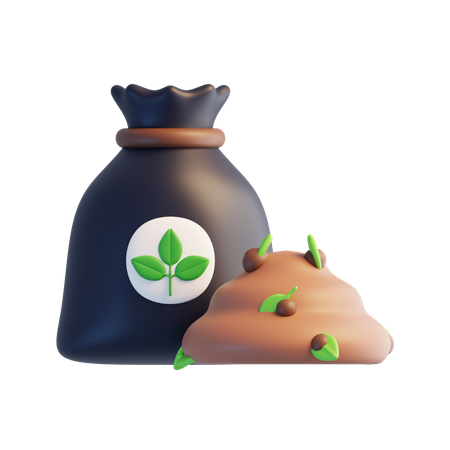 Kompost  3D Icon