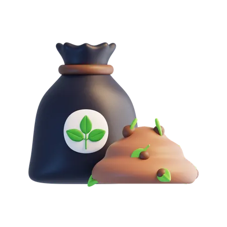 Kompost  3D Icon