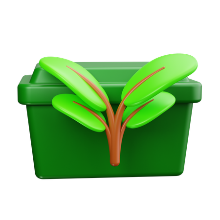 Komposttonne  3D Icon