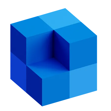 Konsortium Blockchain  3D Icon