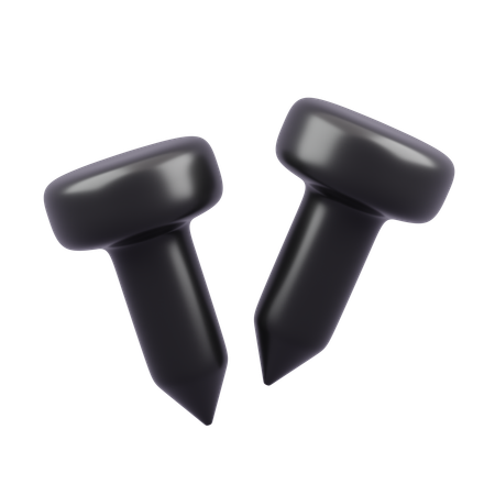 Konstruktionsnägel  3D Icon