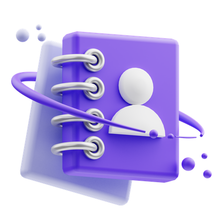 Kontakt Buchen  3D Icon