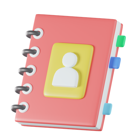 Kontakt Buchen  3D Icon