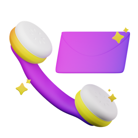 Kontaktiere uns  3D Icon