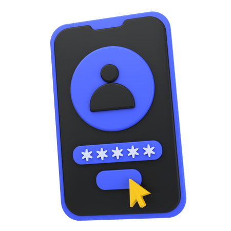 Konto-PIN  3D Icon