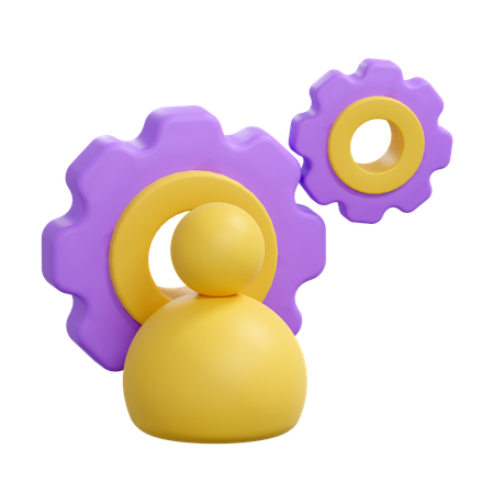 Konto-Einstellung  3D Icon