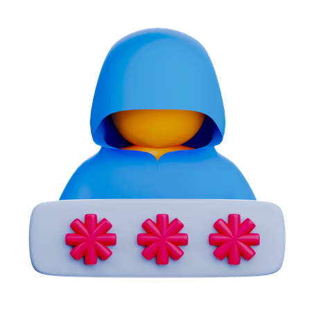 Kontoübernahme  3D Icon