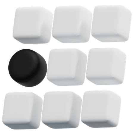 Kontrast  3D Icon
