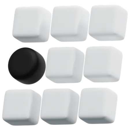Kontrast  3D Icon