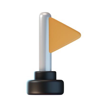 Kontrollpunkt  3D Icon