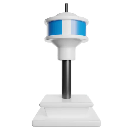 Kontrollturm  3D Icon