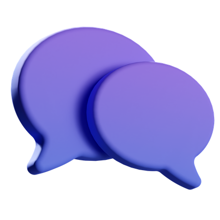 Konversation s  3D Icon