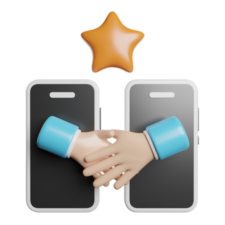 Kooperieren  3D Icon