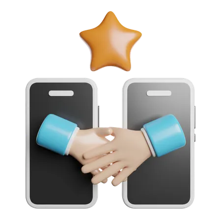 Kooperieren  3D Icon