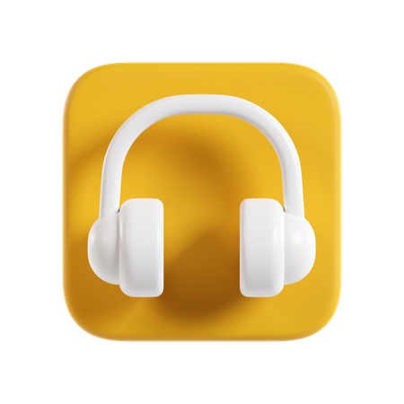 Kopfhörer  3D Icon