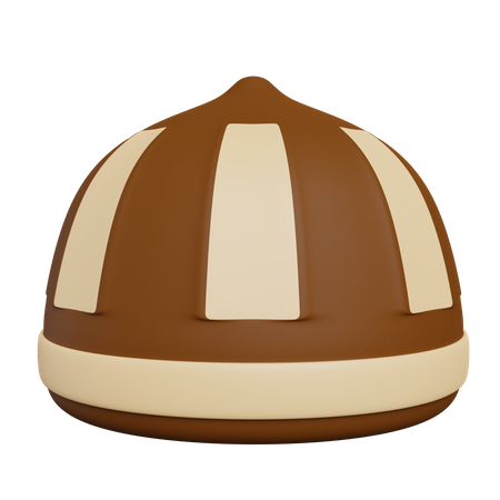 Kopiah Hat  3D Icon