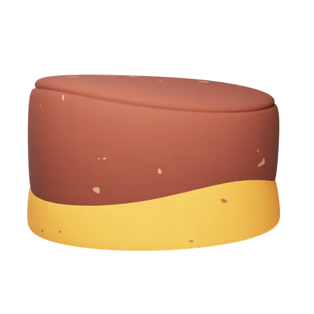 캡  3D Icon