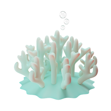 Korallenriff  3D Illustration