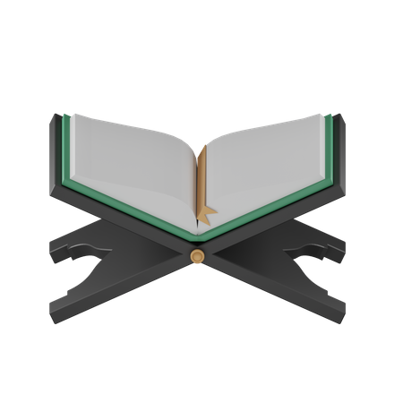 Koranbuch  3D Illustration