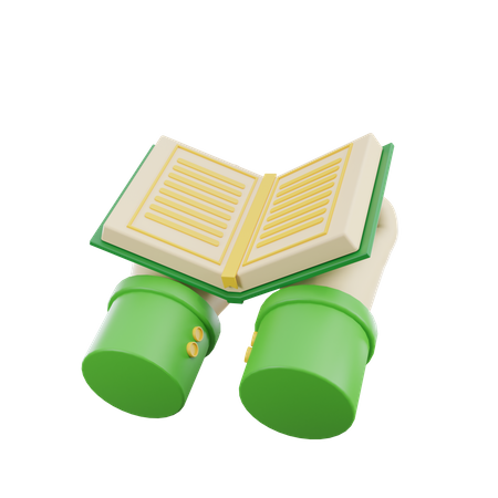 Koran lesen  3D Icon