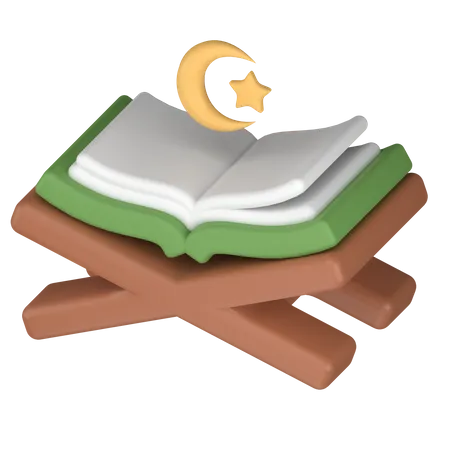 Koran lesen  3D Icon